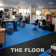 Модульные полы для офисов и торговых помещений, 7 мм