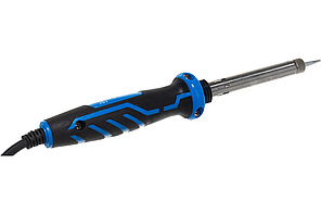 ЗУБР  40 Вт, в наборе: припой + подставка, 2к рукоятка, конус, керамический нагреватель, электропаял