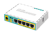 Сетевой Маршрутизатор MikroTik RouterBOARD hEX PoE Lite (RB750UPr2)