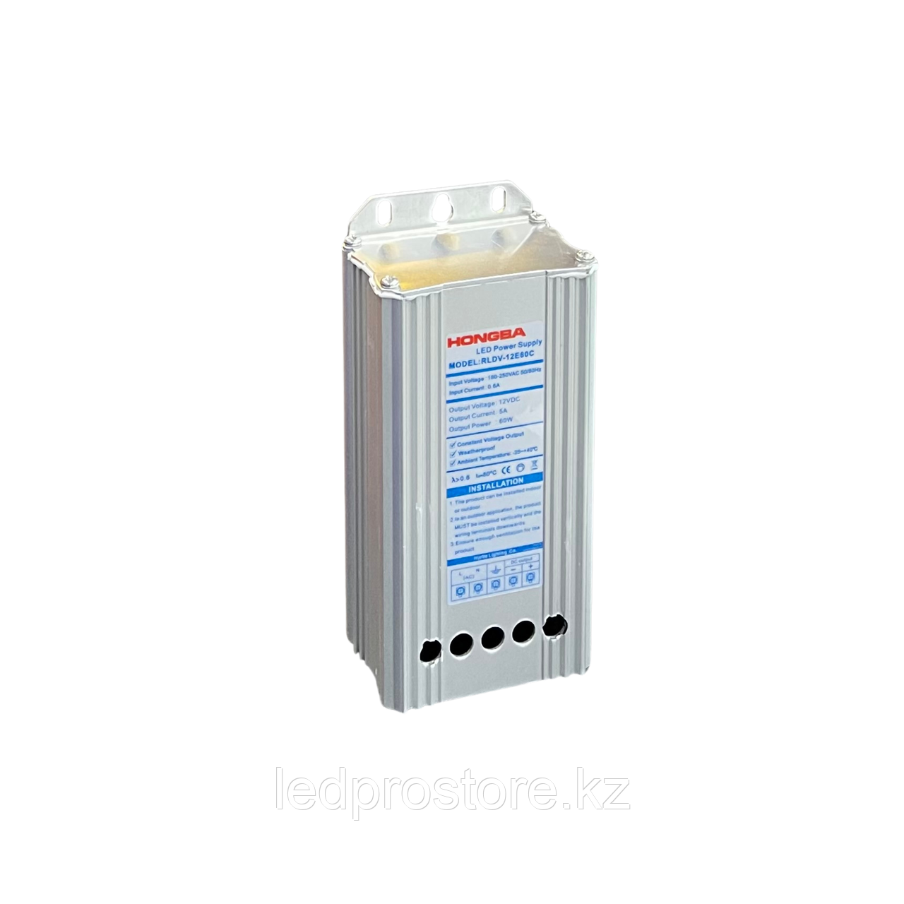 Трансформатор HONGBA RAINPROOF   60 ватт 12 вольт