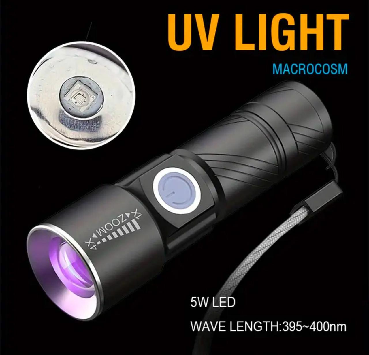 Ультрафиолетовый фонарик