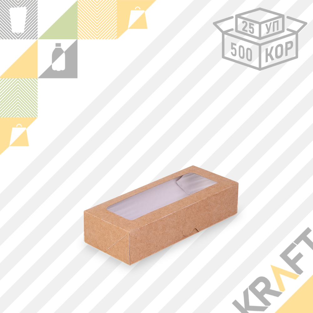 OSQ Eco Tabox PRO 500, Коробка с окном 170*70*40 (25/500)
