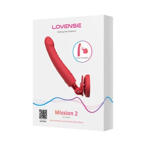 Дилдо-вибратор Mission 2 от Lovense с усовершенствованной технологией Touch-Sense