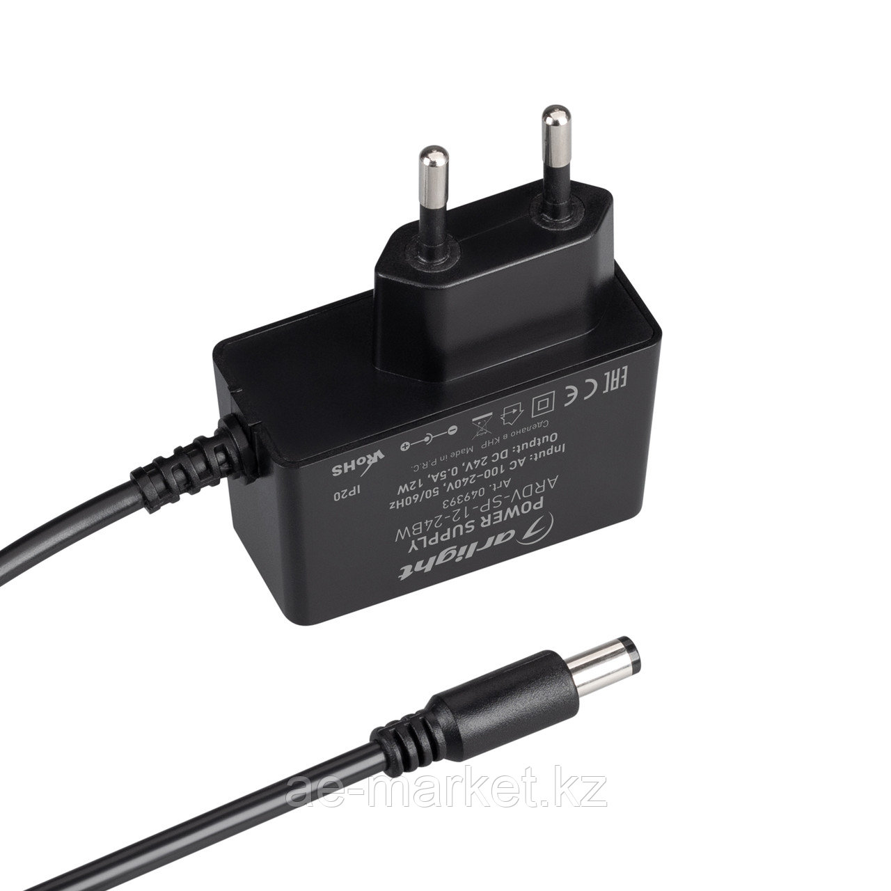 Блок питания ARDV-SP-12-24BW (24V, 0.5A, 12W) (Arlight, Адаптер, 5 лет) (049393)