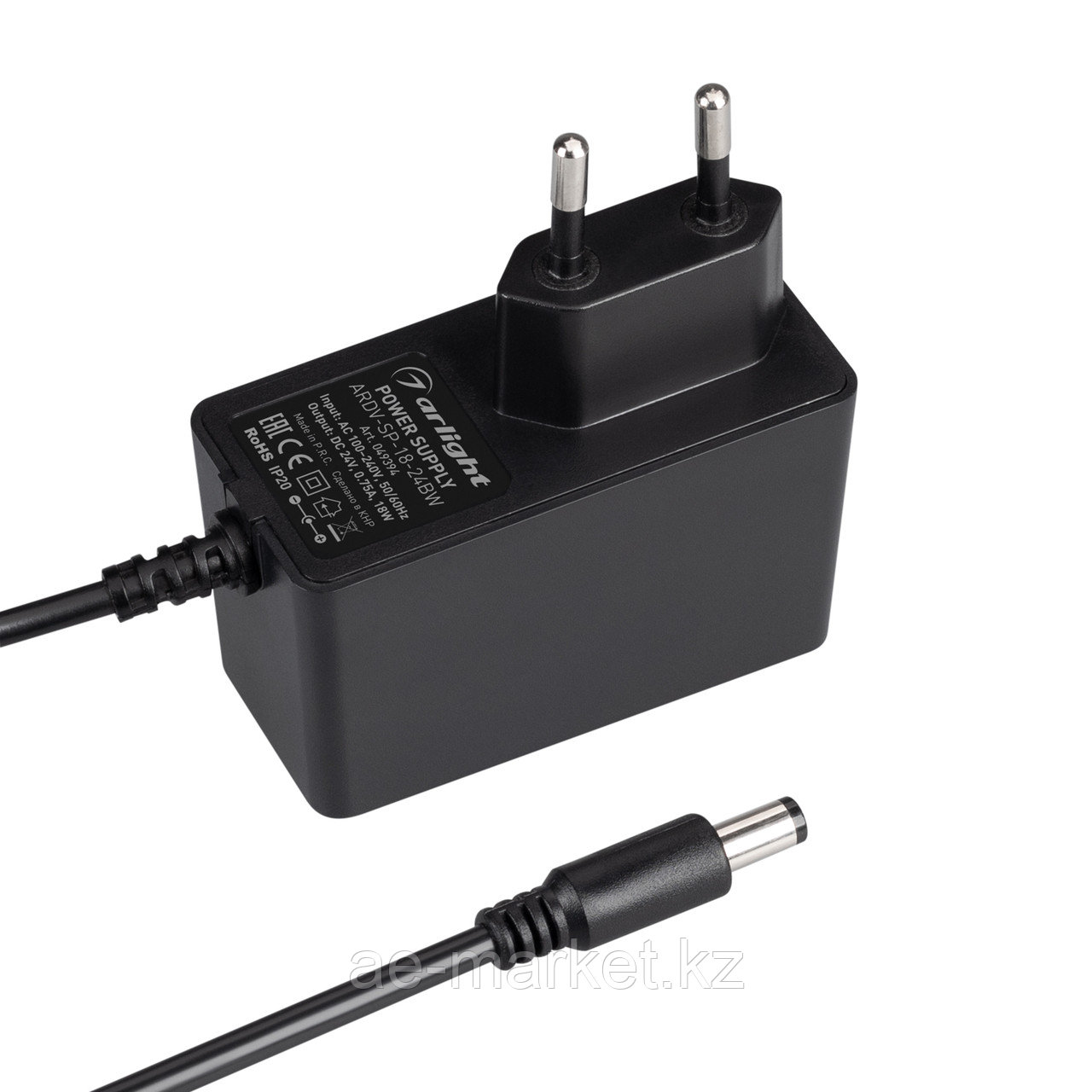 Блок питания ARDV-SP-18-24BW (24V, 0.75A, 18W) (Arlight, Адаптер, 5 лет) (049394)
