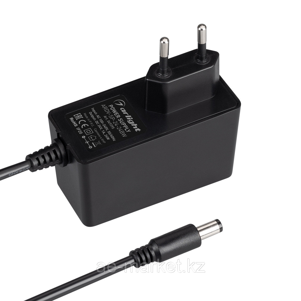 Блок питания ARDV-SP-24-24BW (24V, 1A, 24W) (Arlight, Адаптер, 5 лет) (049395)