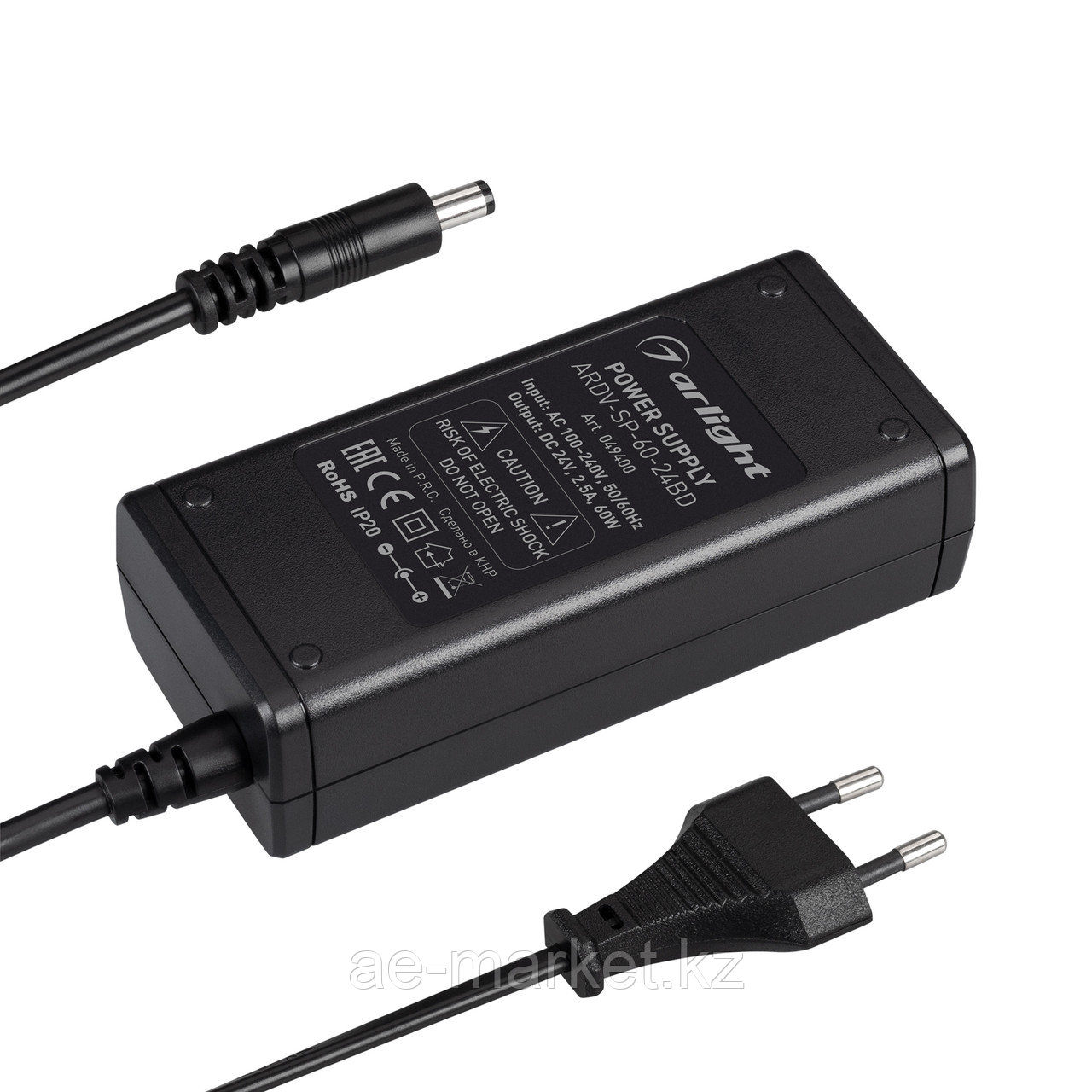 Блок питания ARDV-SP-60-24BD (24V, 2.5A, 60W) (Arlight, Адаптер, 5 лет) (049400)