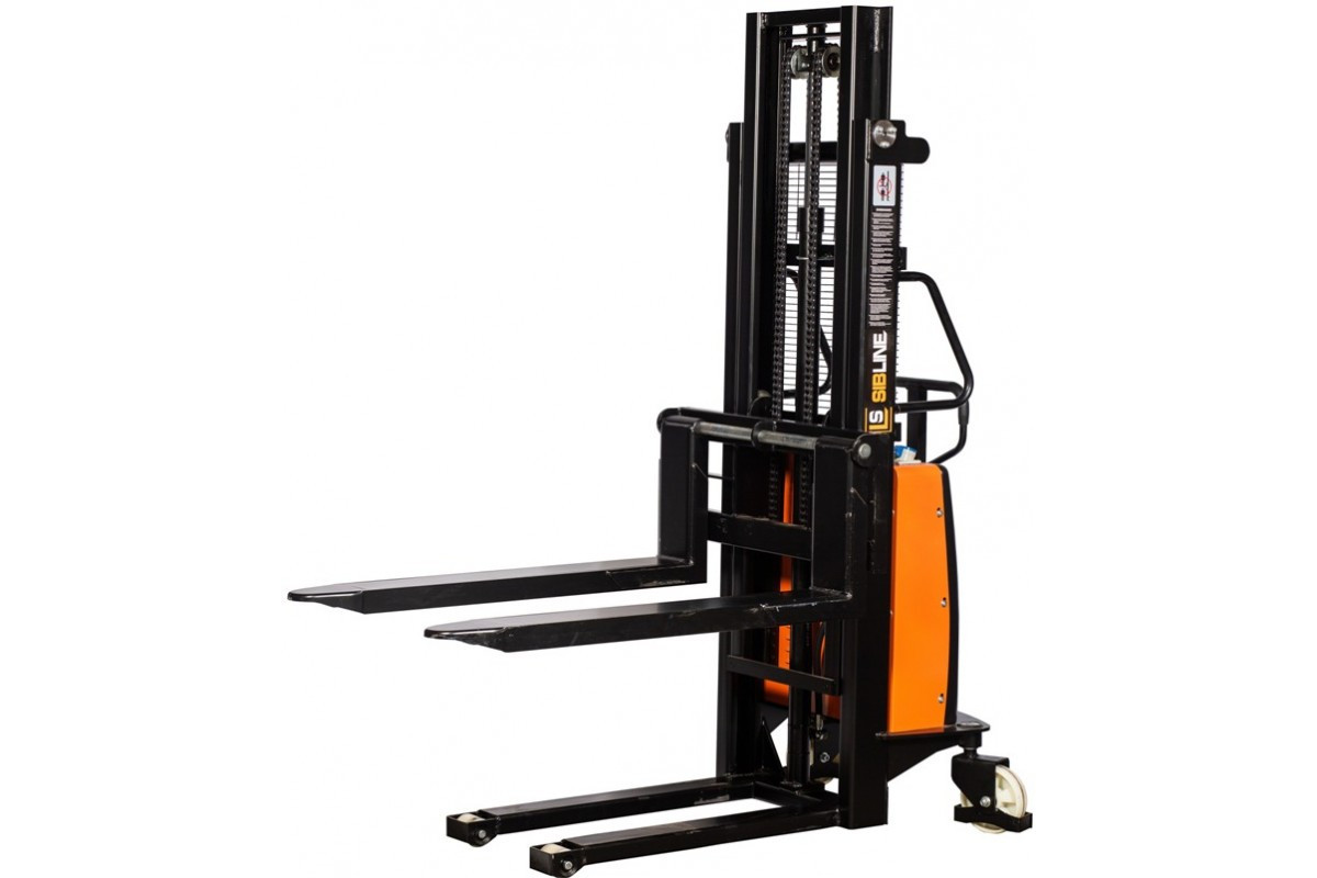 Штабелер гидравлический с электроподъемом SIBLINE SPN 1535