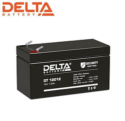 Аккумулятор Delta DT 12012 (12V / 1.2Ah | Длина, мм 97 | Ширина, мм 44 | Высота, мм 53)