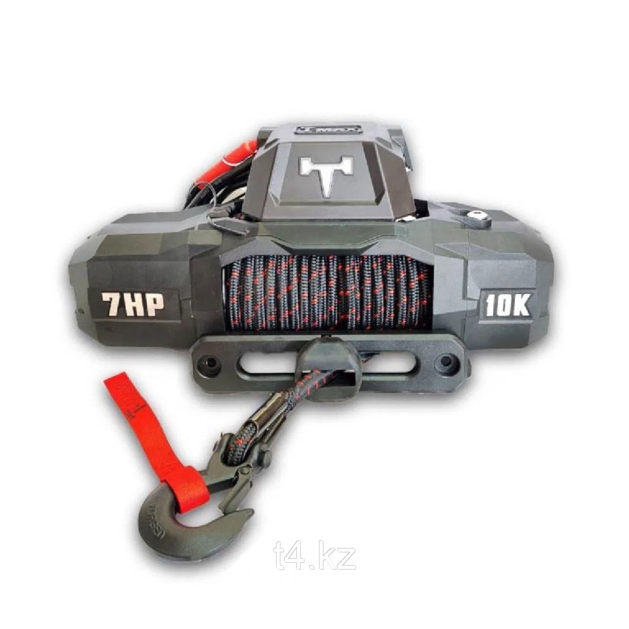 Лебёдка с синтетическим тросом 4545 кг / 10000 lbs 12V - T-MAX ForceView