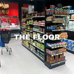 Модульные полы для супермаркетов, магазинов, торговых помещений, 7 мм