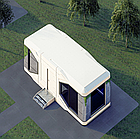 Автономный модульный туалет с киоском "Barn S-002", фото 3