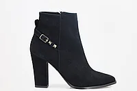 Ботильоны женские "Paoletti" натуральная замшевая кожа