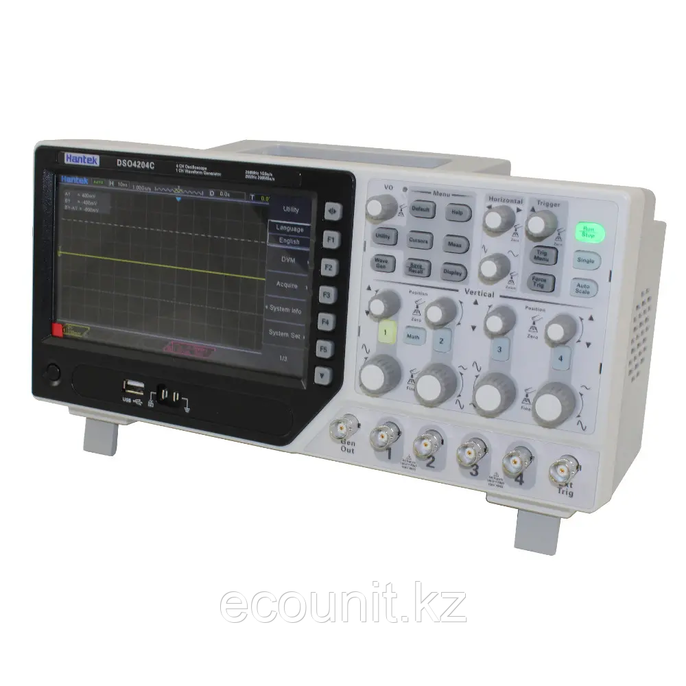 Hantek DSO-4204C Настольный осциллограф с функцией генератора сигналов
