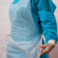 Ламинированный нестерильный фартук