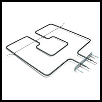 Электрический нагревательный ТЭН Indesit (мощность = 1400 Вт) для электрической плиты/духовки