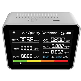 Amtast 2CO8 Детектор качества воздуха 13 в 1 с WIFI