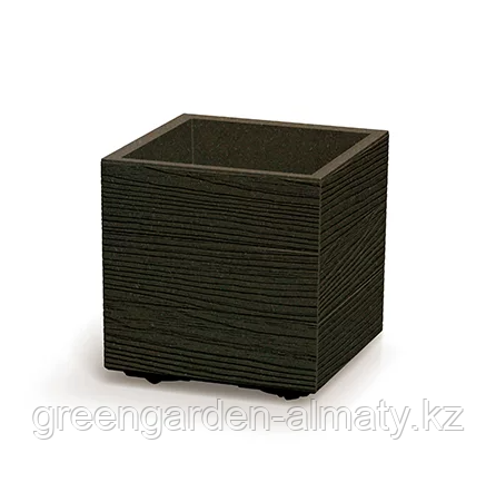 Горшок на колесиках Siera Square Beton Effect DSI400E | Prosperplast(Польша)