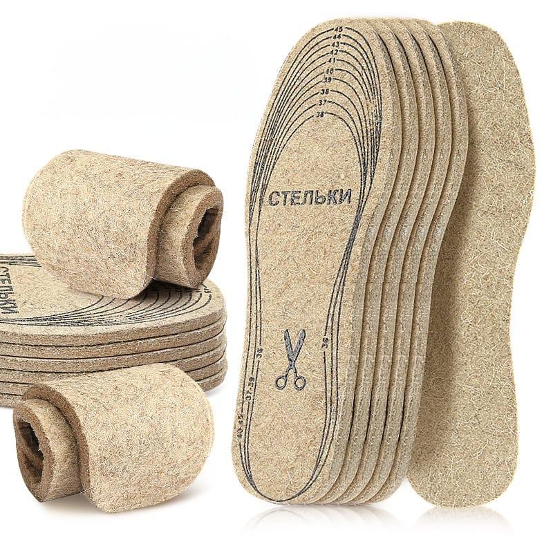 Зимние стельки войлочные для обуви до -50 - фото 1 - id-p120883641