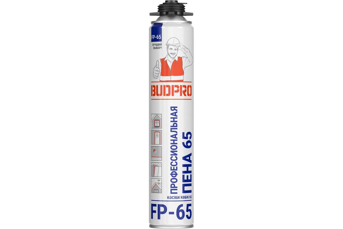 BUDPRO Профессиональная монтажная пена с увеличенным выходом FP-65, 745 мл, фото 1