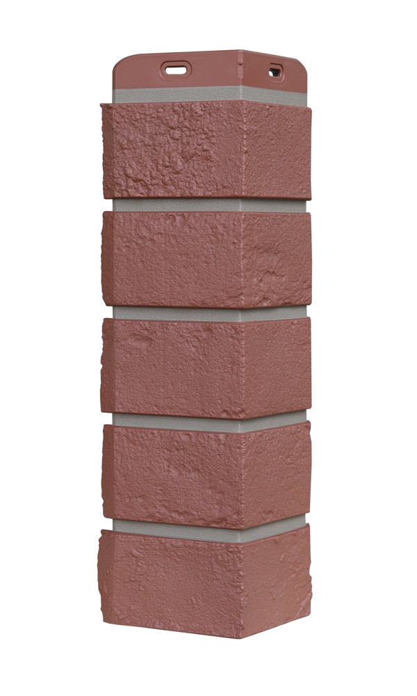 Угол Grand Line. Design Plus. Состаренный кирпич. Корица с темно-бежевым швом, фото 1