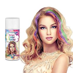 Спрей - краска для волос «Color Spray» (зеленый) Mefapo, 120 мл
