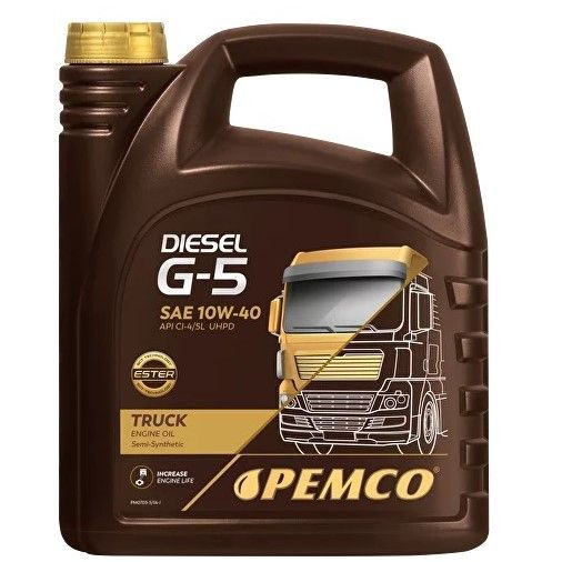 PEMCO DIESEL G-5 10W40 5L, фото 1