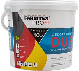 Декоративное покрытие Farbitex DUPON (мокрый шелк; 0.9 л)