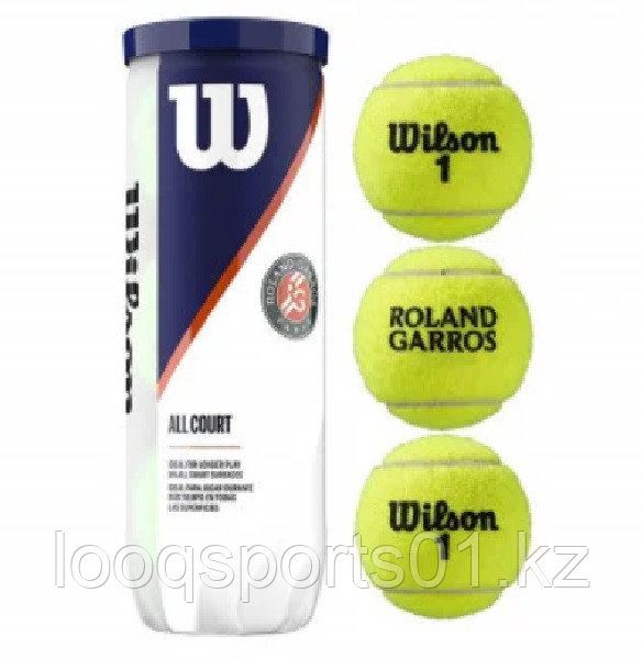 Мяч для большого тенниса WILSON 3шт, фото 1