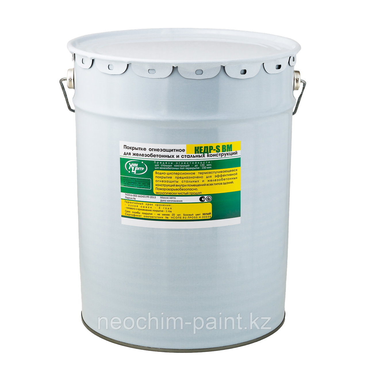 КЕДР-S ВМ огнезащитная краска на водной основе, фото 1