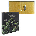 Пaпкa-регистратор А4, 75 мм, deVENTE Tropicana, ламинированый картон, черный/зеленый, разборный, фото 3