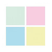 Стикеры бумажные самоклеющиеся Comix D5005, 76х76 мм., 400 л.