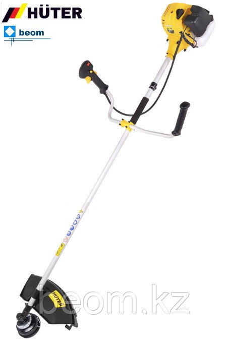 Триммер бензиновый HUTER GGT-1900T ( 1900 Вт | см³ 42,7 | Вес, 6.3 кг | Прямая штанга | Диск 3Т | Леска )