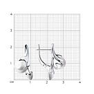 Серьги из серебра с эмалью и жемчугом SOKOLOV 94022672 серебро с родием, с английским замком, фото 3