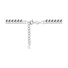 Браслет из серебра с эмалью и фианитом SOKOLOV 94050410 серебро с родием коллекц. SKLV, фото 3