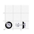 Серьги из серебра с эмалью и фианитами  94023144 ,, фото 4