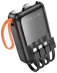 Внешний аккумулятор с фонариком Borofone BJ60 10000mAh