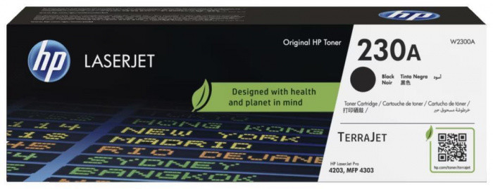 hp Картридж лазерный HP W2300A 230A Black LaserJet Toner, на 2000 страниц