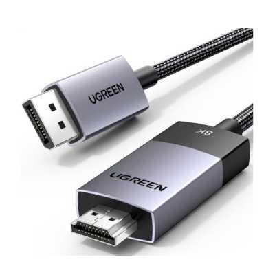 ugreen Кабель Ugreen DP115 80397 DP Male To HDMI 8K Cable 2m