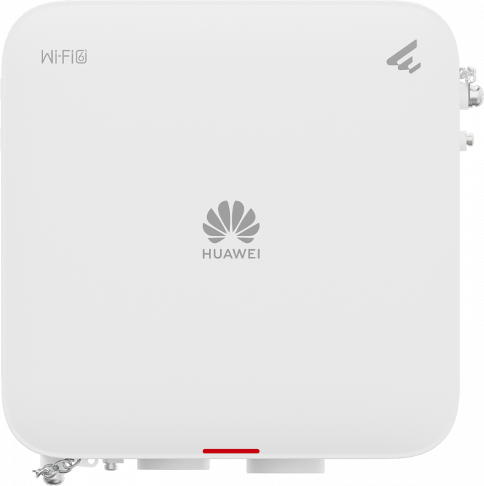 Huawei Точка доступа HUAWEI AP761 Wi-Fi 6 outdoor AX1800 (2.4/5GHz, 2x2/2x2 MIMO, 1*GE RJ45 PoE+/1*SFP, IP68