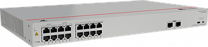 Huawei Коммутатор Huawei S110-16LP2SR (16*10/100/1000BASE-T, 2*GE SFP ports, 124W PoE+, AC power)