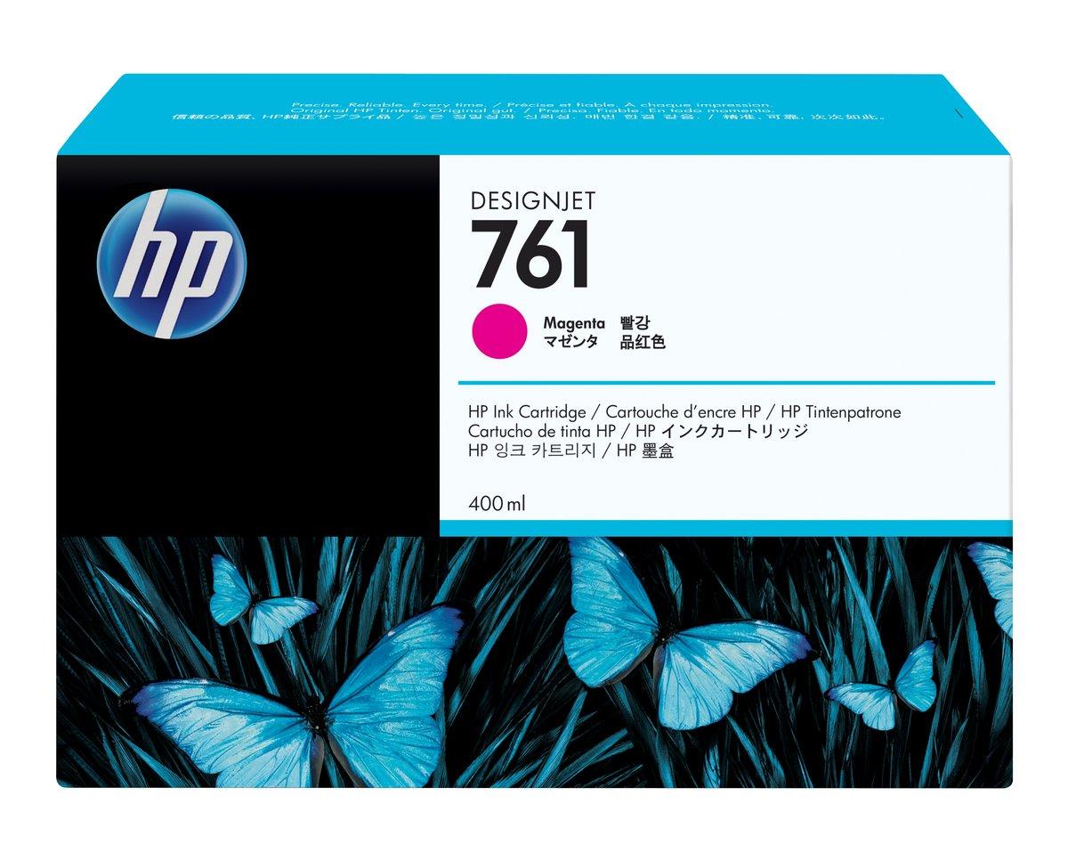 hp Картридж HP CM993A, №761, 400 мл, для HP Designjet T7100(CQ105A), пурпурный