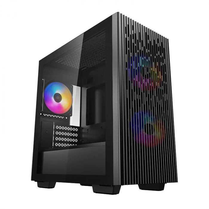 DEEPCOOL Компьютерный корпус Deepcool MATREXX 40 3FS DP-MATX-MATREXX40-3FS, Mini-ITX/Micro ATX, USB 3.0/2.0,