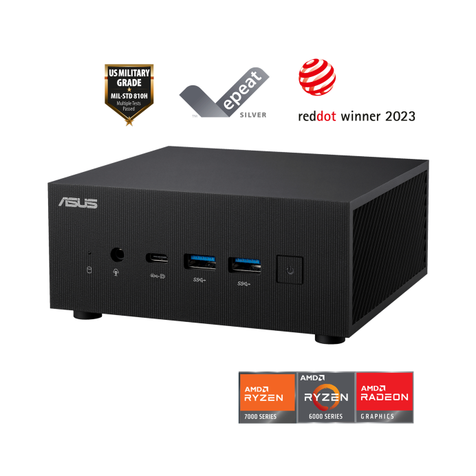 asus Mini PC Asus PN53-BBR777HD AMD Ryzen™ 7 7735H, Support DDR5, Integrated - Radeon™ Graphics, Support