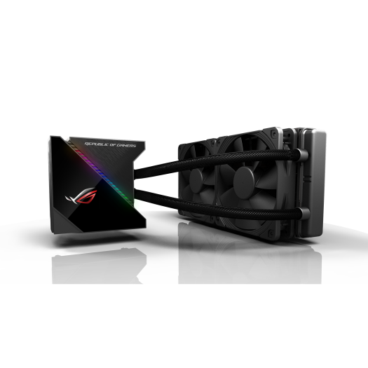 asus СЖО ASUS ROG RYUJIN 240, AIO, 2x120mm fan, 60mm fan, RGB, BOX