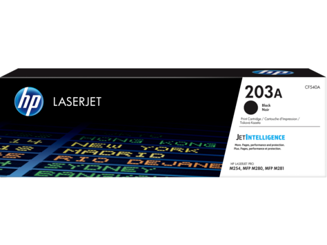 hp Картридж HP CF540A HP 203A Black LaserJet Toner Cartridge for M254/M280