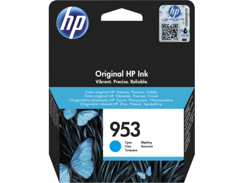 hp Картридж струйный HP F6U12AE 953, Cyan Original Ink Cartridge