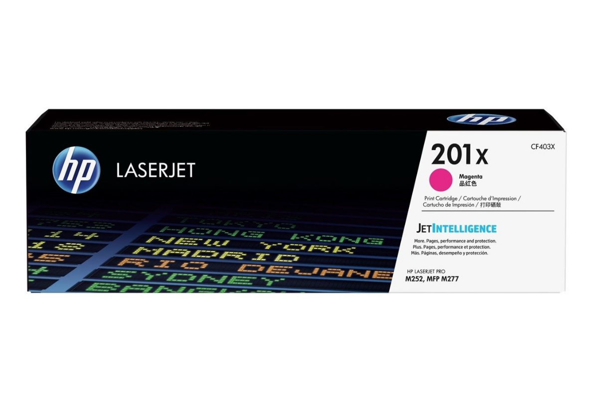 hp Картридж лазерный HP CF403X пурпурный