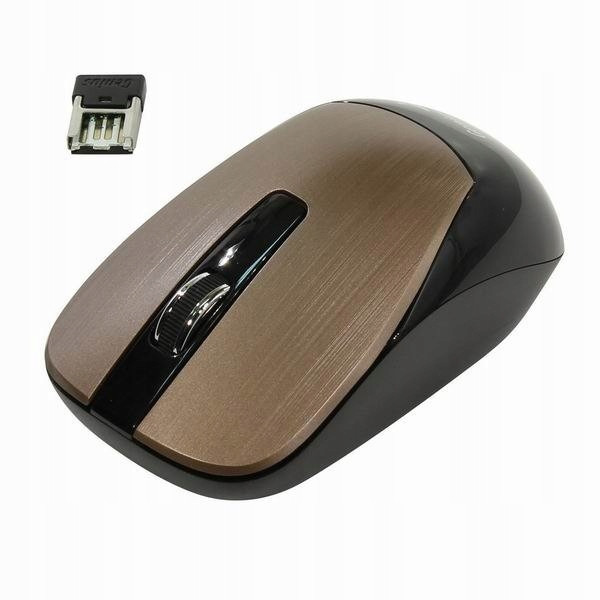 Genius Беспроводная мышь Genius NX-7015,Rosy Brown/BlueEye/2.4Ghz/1200dpi/31030019403