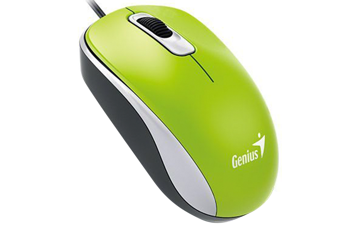 Genius Мышь оптическая  Genius DX-110, Green, G5